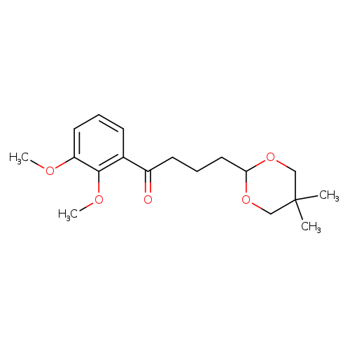 2',3'-Dimethoxy-4-(5,5-dimethyl-1,3-dioxan-2-yl)butyrophenone