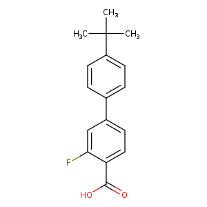 2-Fluoro-4-(4-t-butylphenyl)benzoic acid