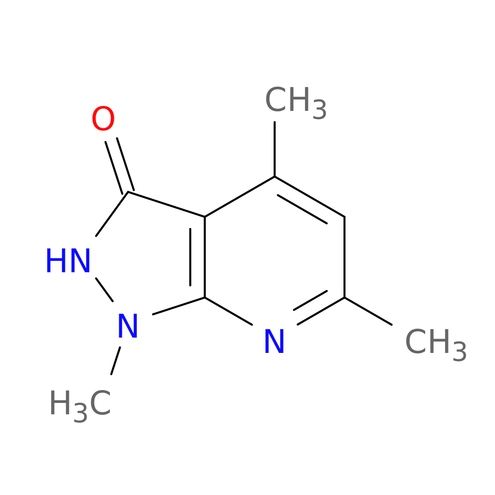 1,4,6-Trimethyl-1,2-dihydro-3h-pyrazolo[3,4-b]pyridin-3-one