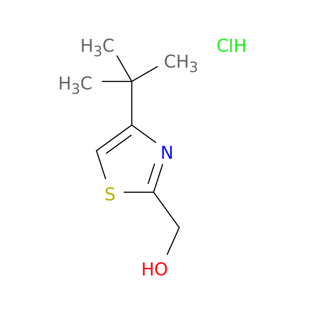 (4-tert-butyl-1,3-thiazol-2-yl)methanol hydrochloride