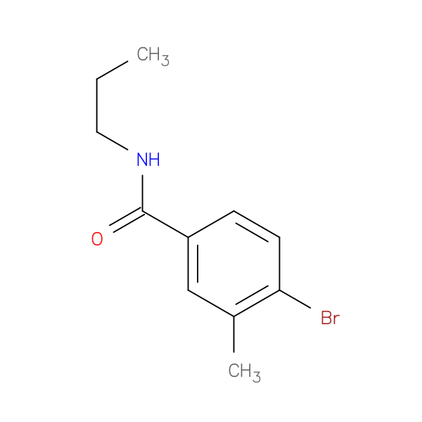 4-Bromo-3-methyl-N-propylbenzamide