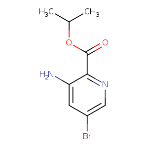 2-Pyridinecarboxylic acid, 3-amino-5-bromo-, 1-methylethyl ester