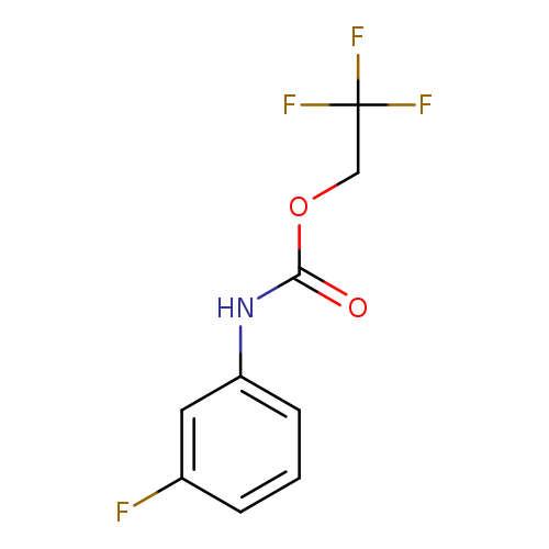 2,2,2-Trifluoroethyl n-(3-fluorophenyl)carbamate
