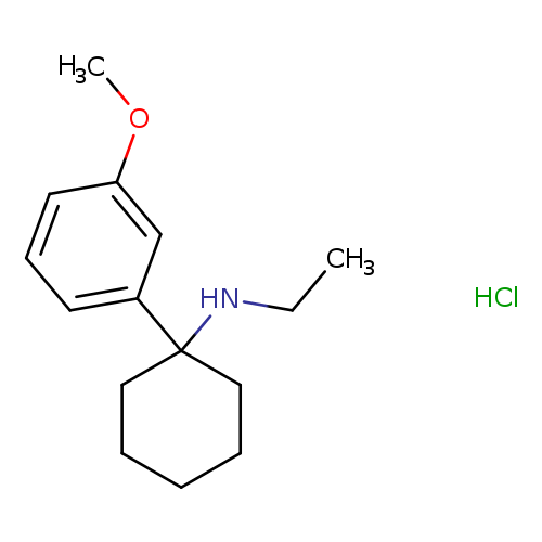 N-ethyl-1-(3-methoxyphenyl)-cyclohexanamine,monohydrochloride
