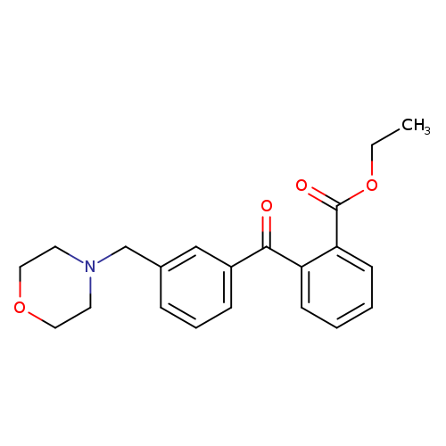2-Carboethoxy-3'-morpholinomethyl benzophenone