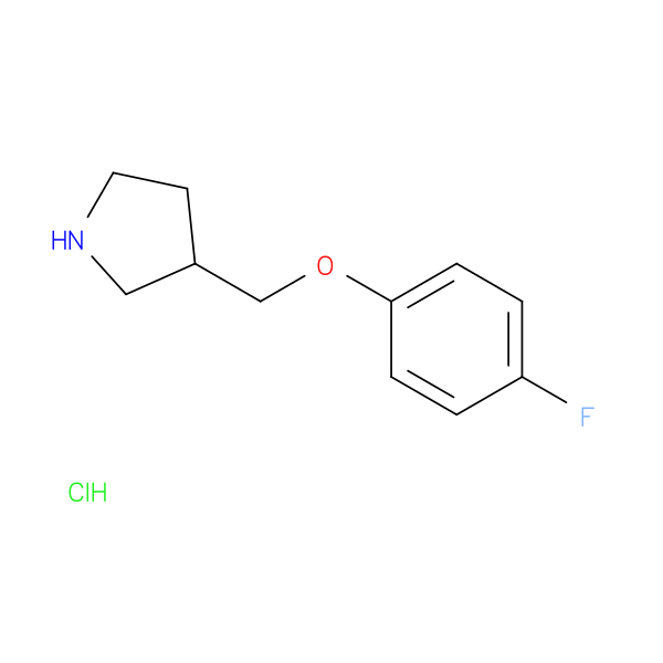 3-((4-Fluorophenoxy)methyl)pyrrolidine hydrochloride