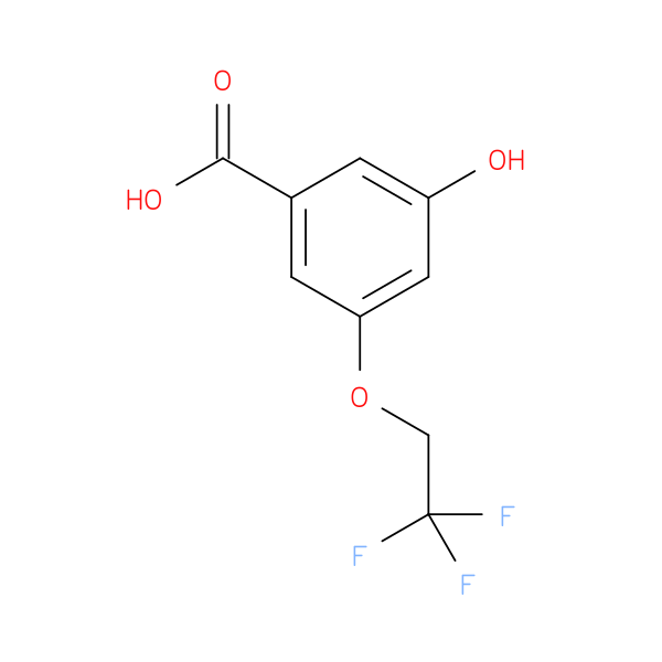 3-Hydroxy-5-(2,2,2-trifluoroethoxy)benzoic acid