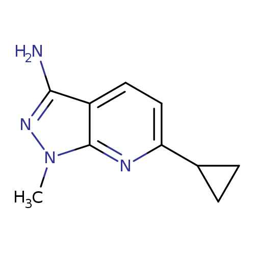 6-cyclopropyl-1-methyl-1H-pyrazolo[3,4-b]pyridin-3-amine