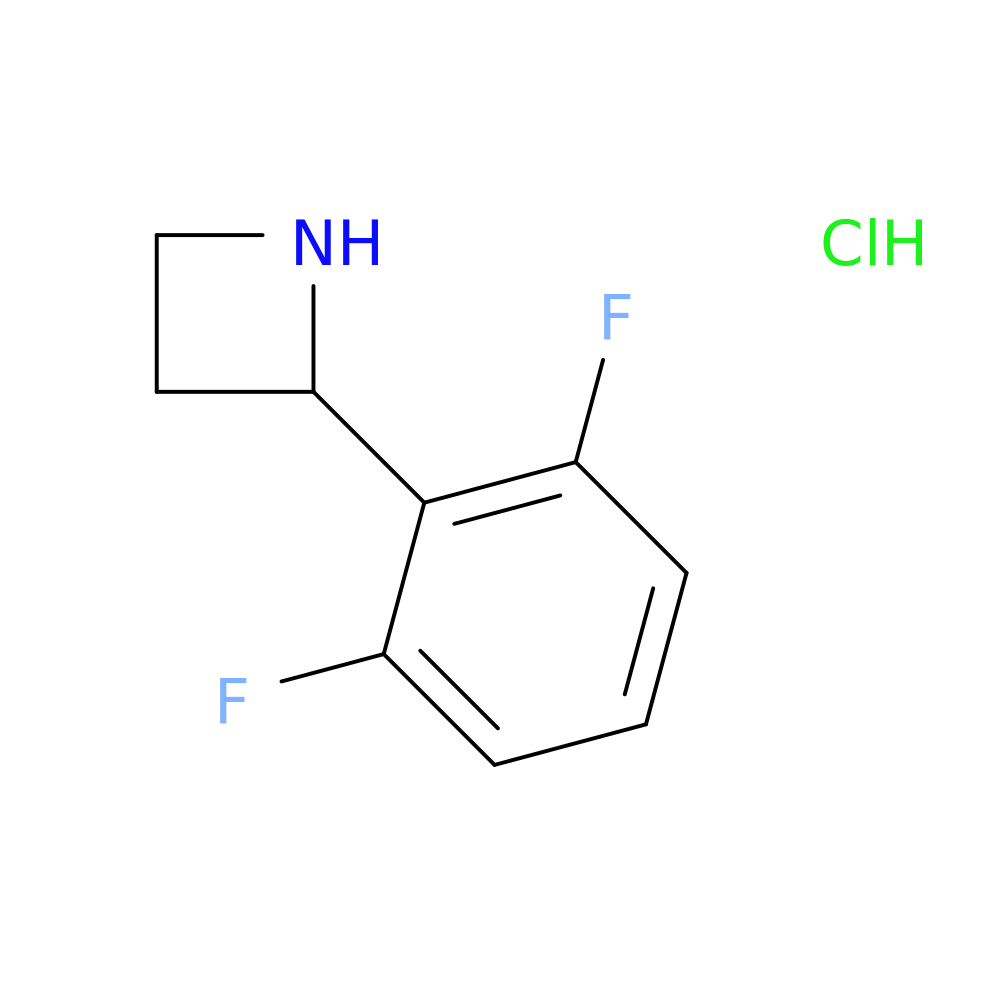 2-(2,6-difluorophenyl)azetidine hydrochloride