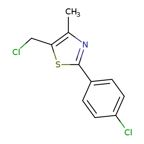 5-(Chloromethyl)-2-(4-chlorophenyl)-4-methylthiazole