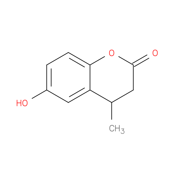 6-hydroxy-4-methyl-3,4-dihydro-2H-1-benzopyran-2-one
