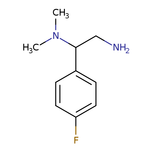 [2-Amino-1-(4-fluorophenyl)ethyl]dimethylamine