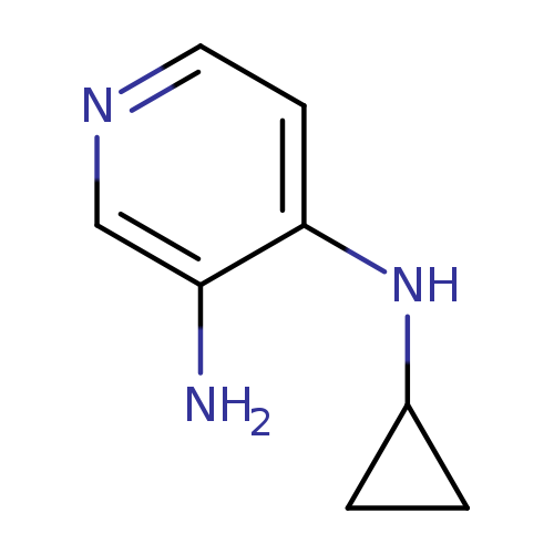 3,4-Pyridinediamine, N4-cyclopropyl-