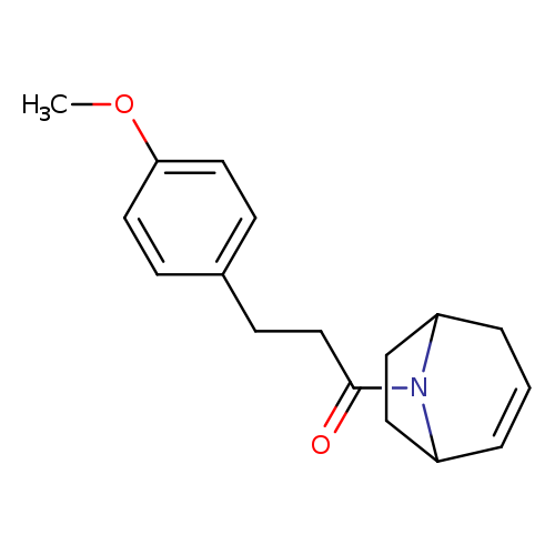 1-{8-azabicyclo[3.2.1]oct-2-en-8-yl}-3-(4-methoxyphenyl)propan-1-one