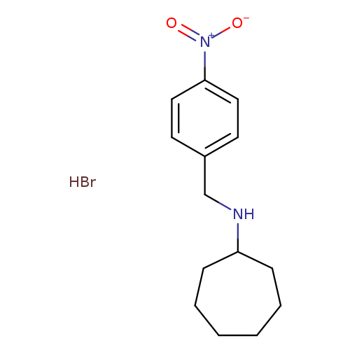 N-(4-nitrobenzyl)cycloheptanamine