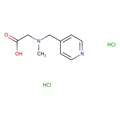 N-Methyl-n-(4-pyridinylmethyl)glycine dihydrochloride