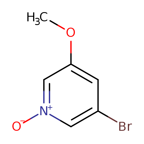 Pyridine,3-bromo-5-methoxy-, 1-oxide