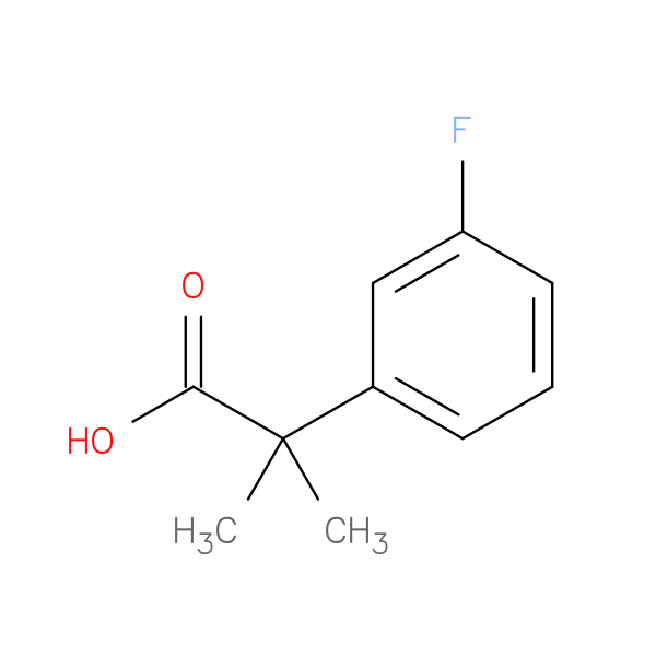 2-(3-Fluorophenyl)-2-Methylpropanoic Acid