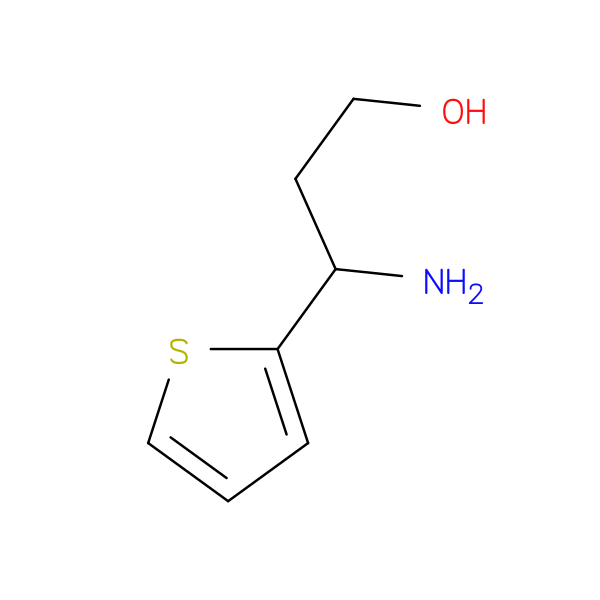 3-Amino-3-(thiophen-2-yl)propan-1-ol
