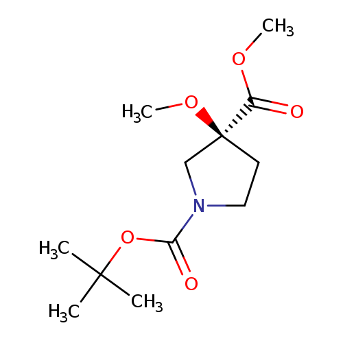 (S)-1-tert-Butyl 3-methyl 3-methoxypyrrolidine-1,3-dicarboxylate