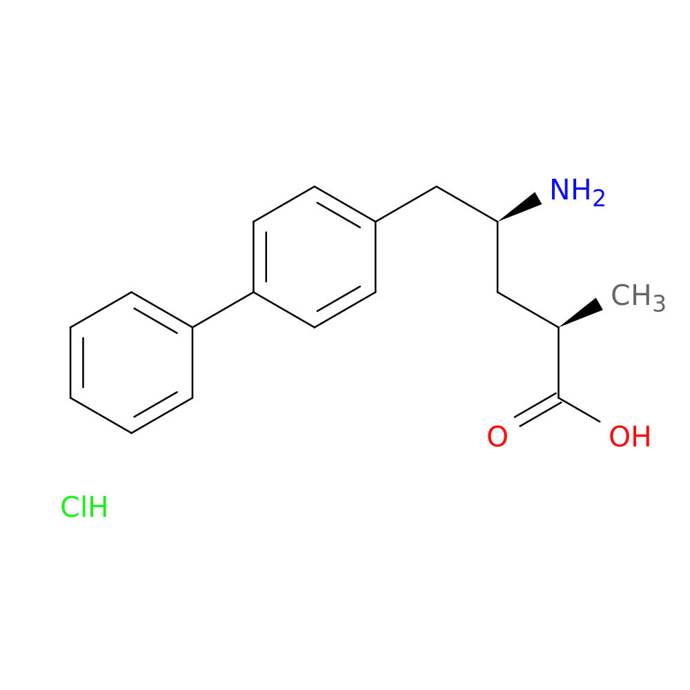 (2R,4S)-5-([1,1'-Biphenyl]-4-yl)-4-amino-2-methylpentanoic acid hydrochloride