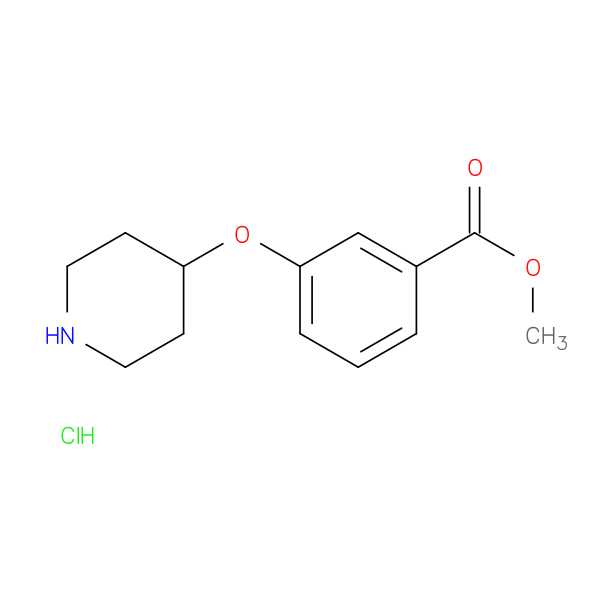 Methyl 3-(piperidin-4-yloxy)benzoate hydrochloride