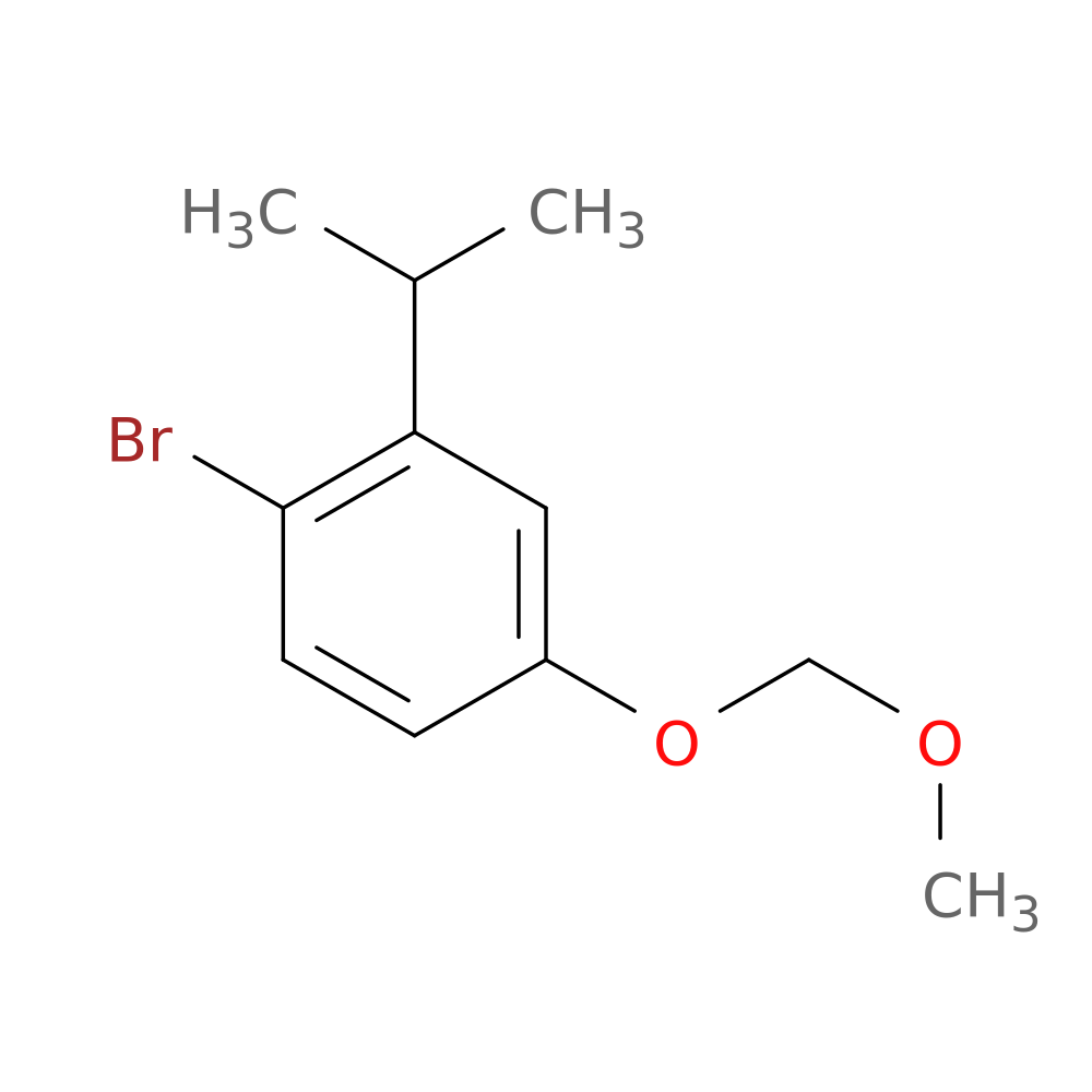 1-Bromo-2-isopropyl-4-(methoxymethoxy)benzene