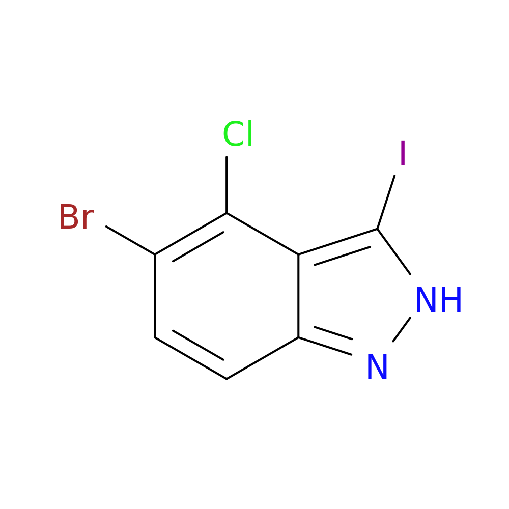 5-bromo-4-chloro-3-iodo-2H-indazole