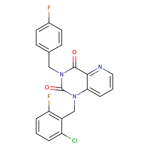 1-[(2-chloro-6-fluorophenyl)methyl]-3-[(4-fluorophenyl)methyl]-1H,2H,3H,4H-pyrido[3,2-d]pyrimidine-2,4-dione