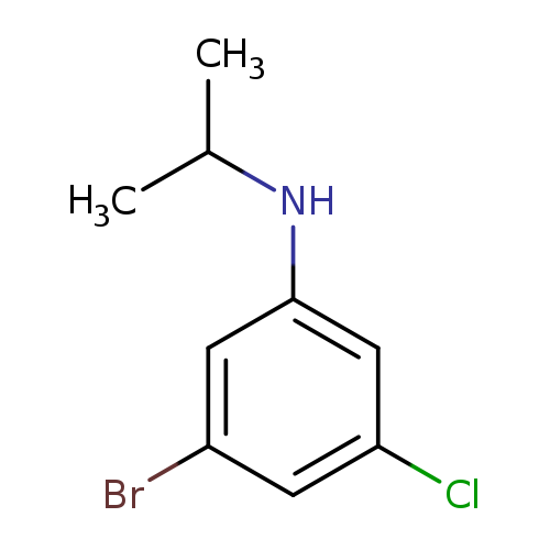 3-bromo-5-chloro-N-(propan-2-yl)aniline