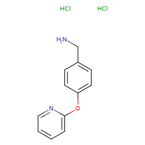 1-[4-(Pyridin-2-yloxy)phenyl]methanamine dihydrochloride