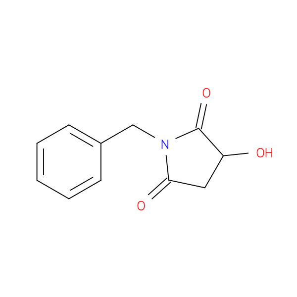 1-Benzyl-3-hydroxypyrrolidine-2,5-dione