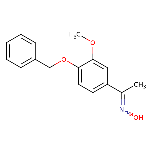 N-{1-[4-(benzyloxy)-3-methoxyphenyl]ethylidene}hydroxylamine