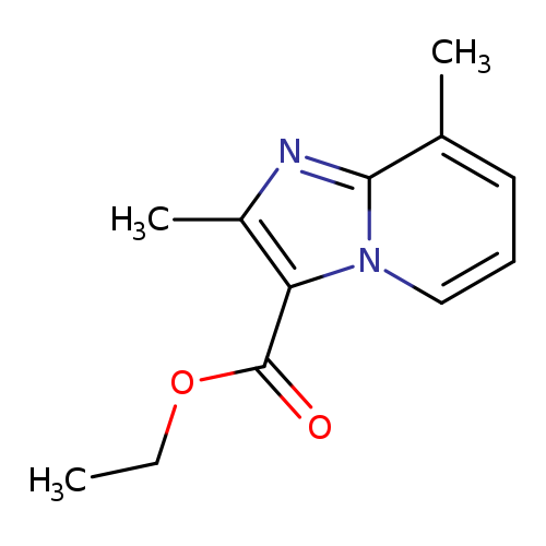 2,7-DIMETHYLPYRIDO[1,6-A]-1H-IMIDAZOLE-3-CARBOXYLIC ACID, ETHYL ESTER