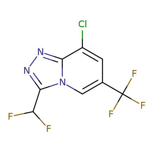 8-Chloro-3-(difluoromethyl)-6-(trifluoromethyl)[1,2,4]triazolo[4,3-a]pyridine