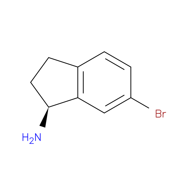 (1S)-6-BROMO-2,3-DIHYDRO-1H-INDEN-1-AMINE