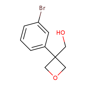 3-(3-Bromophenyl)-3-(hydroxymethyl)oxetane
