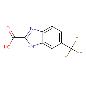 1H-Benzimidazole-2-carboxylic acid, 6-(trifluoromethyl)-