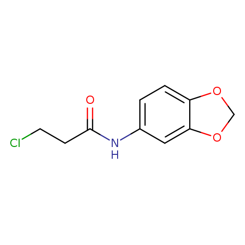 N-1,3-Benzodioxol-5-yl-3-chloropropanamide