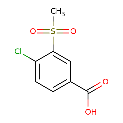 4-chloro-3-methylsulfonyl-benzoic acid