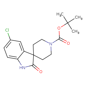 1'-Boc-5-chloro-1,2-dihydro-2-oxo-spiro[3h-indole-3,4'-piperidine]