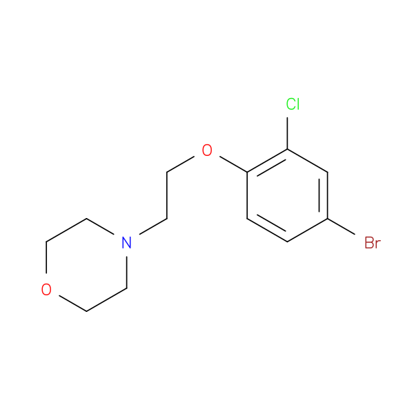 4-(2-(4-broMo-2-chlorophenoxy)ethyl)Morpholine