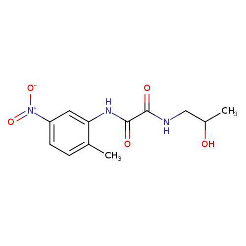 N-(2-hydroxypropyl)-N'-(2-methyl-5-nitrophenyl)ethanediamide