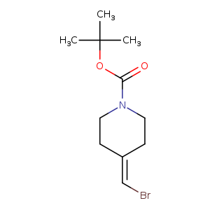 1-Piperidinecarboxylic acid, 4-(bromomethylene)-, 1,1-dimethylethyl ester