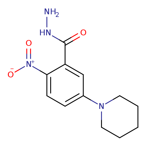 2-Nitro-5-(piperidin-1-yl)benzohydrazide