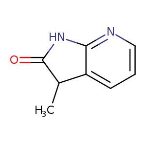 2H-Pyrrolo[2,3-b]pyridin-2-one, 1,3-dihydro-3-methyl-