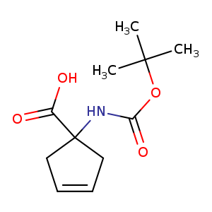 1-TERT-BUTOXYCARBONYLAMINO-CYCLOPENT-3-ENECARBOXYLIC ACID