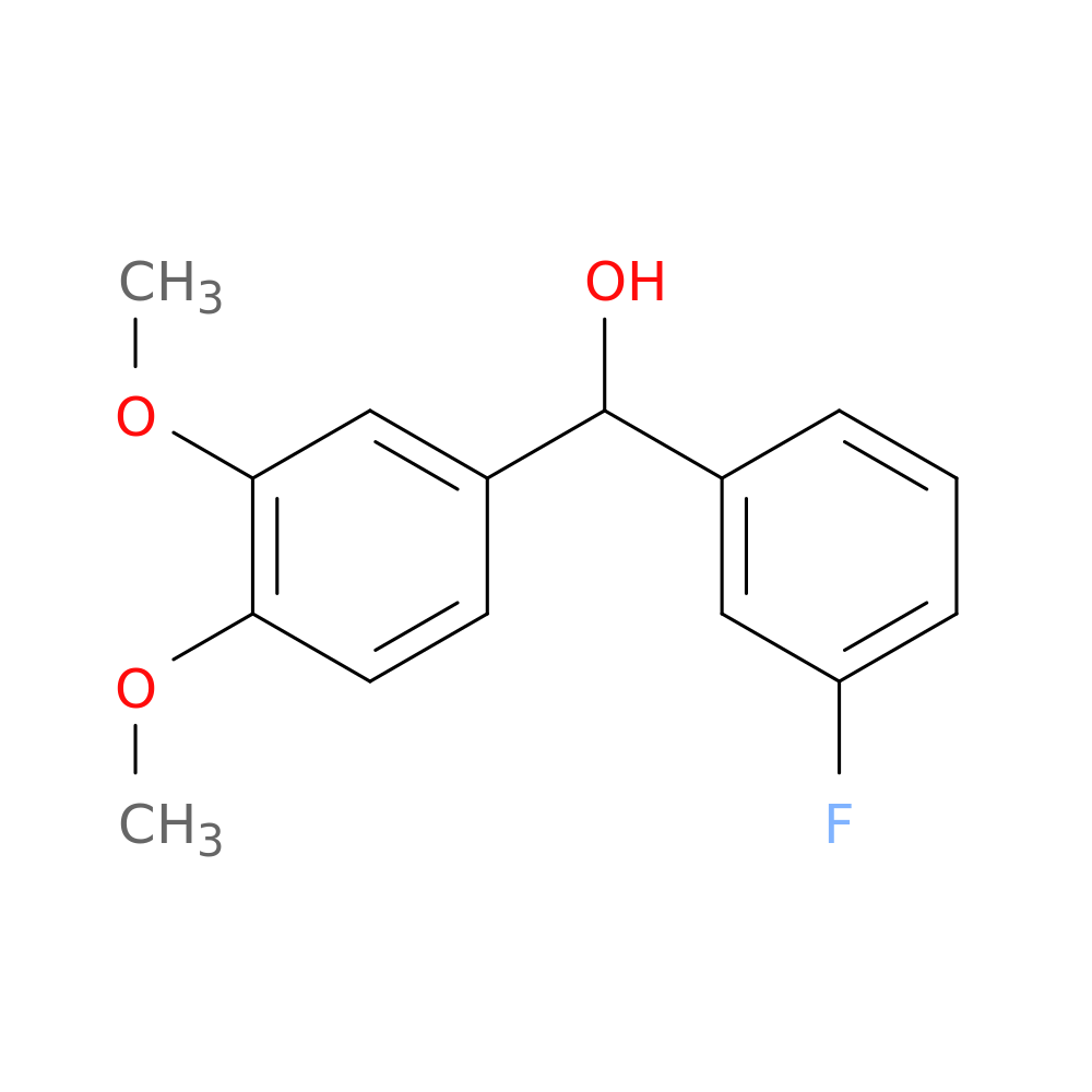 3-FLUORO-3',4'-DIMETHOXYBENZHYDROL