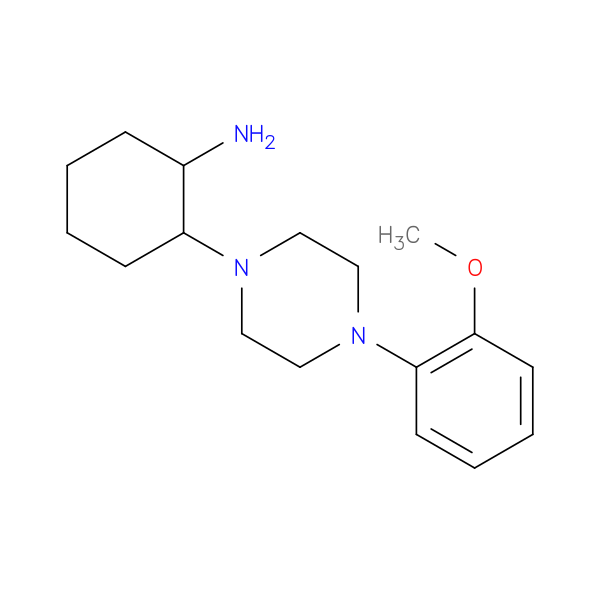 2-[4-(2-methoxyphenyl)piperazin-1-yl]cyclohexan-1-amine