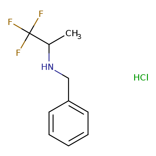 benzyl(1,1,1-trifluoropropan-2-yl)aminehydrochloride